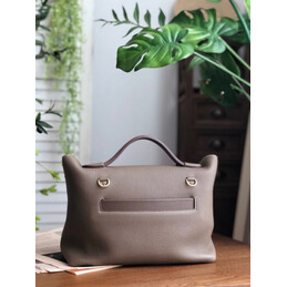 Replica Hermes Taupe Kelly 2424 29 Gold Hardware Bag