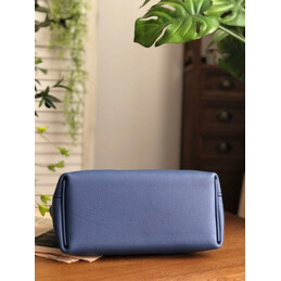 Replica Hermes Blue Kelly 2424 29 Palladium Hardware Bag