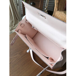 Replica Hermes Pink Multicolor Print Kelly 32 Palladium Hardware Bag
