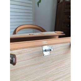 Replica Hermes Beige Kelly 25 Palladium Hardware Bag